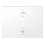 As
 
 Se  Notepads