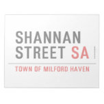 Shannan Street  Notepads
