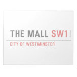 THE MALL  Notepads