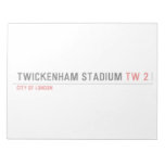 Twickenham Stadium  Notepads