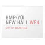 HMP/YOI  NEW HALL  Notepads