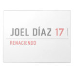 JOEL DÍAZ  Notepads