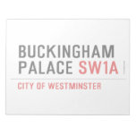 BUCKINGHAM PALACE  Notepads