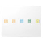 C H Co La Te  Notepads