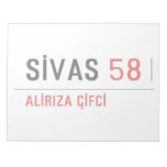 SİVAS  Notepads