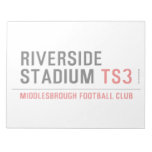 RIVERSIDE STADIUM  Notepads