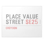 Place value Street  Notepads