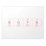boys  Notepads
