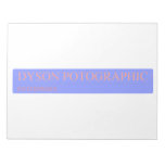 Dyson Potographic  Notepads