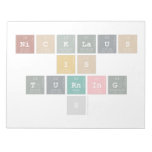 Nicklaus is turning 8  Notepads