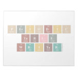 Periodic
 Table
 Writer  Notepads