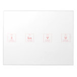 I Lu V U  Notepads