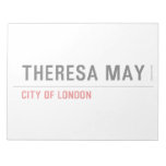 THERESA MAY  Notepads