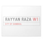 Rayyan Raza  Notepads