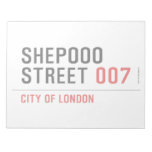 Shepooo Street  Notepads
