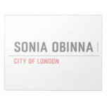 SONIA OBINNA  Notepads