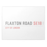  Flaxton road  Notepads