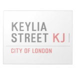 Keylia Street  Notepads