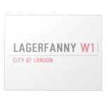 LagerFanny  Notepads