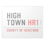 HIGH TOWN  Notepads