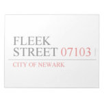 Fleek Street  Notepads