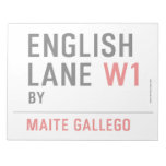 English Lane  Notepads