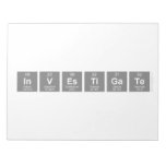 INVESTIGATE  Notepads