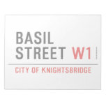 Basil Street  Notepads