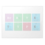 Brave
 type  Notepads