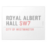 ROYAL ALBERT HALL  Notepads