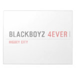 Blackboyz  Notepads