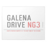 galena Drive  Notepads