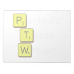 Periodic
 Table
 Writer  Notepads