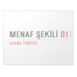 menaf Şekİlİ  Notepads
