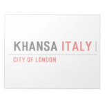 khansa  Notepads