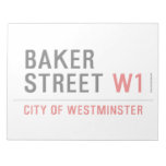 Baker Street  Notepads