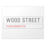 Wood Street  Notepads