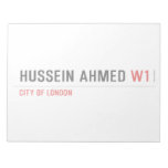 Hussein ahmed  Notepads