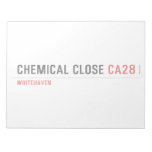 Chemical Close  Notepads