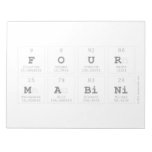 four 
 mabini  Notepads