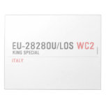 EU-2828OU/LOS  Notepads