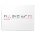 Paul Jones Way  Notepads