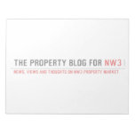 the property blog for  Notepads