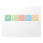 ULFAH
   Notepads