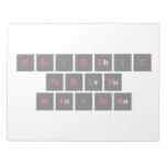 Periodic
 Table
 Writer  Notepads
