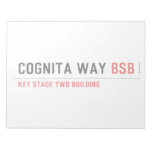 Cognita Way  Notepads