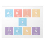 Auris
 Y
 Frank  Notepads
