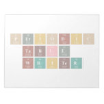Periodic
 Table
 Writer  Notepads