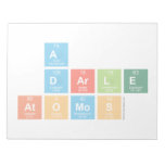  a
  darle
 atomos  Notepads