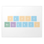Happy 
 Holidays   Notepads